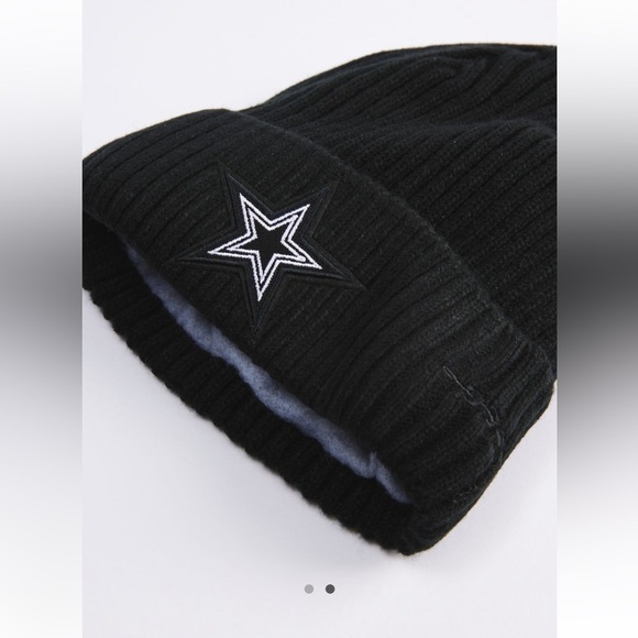 Pro Standard NFL Dallas Cowboys Paint The City Beanie Black Unisex Ribbed NWT - Picture 3 of 8